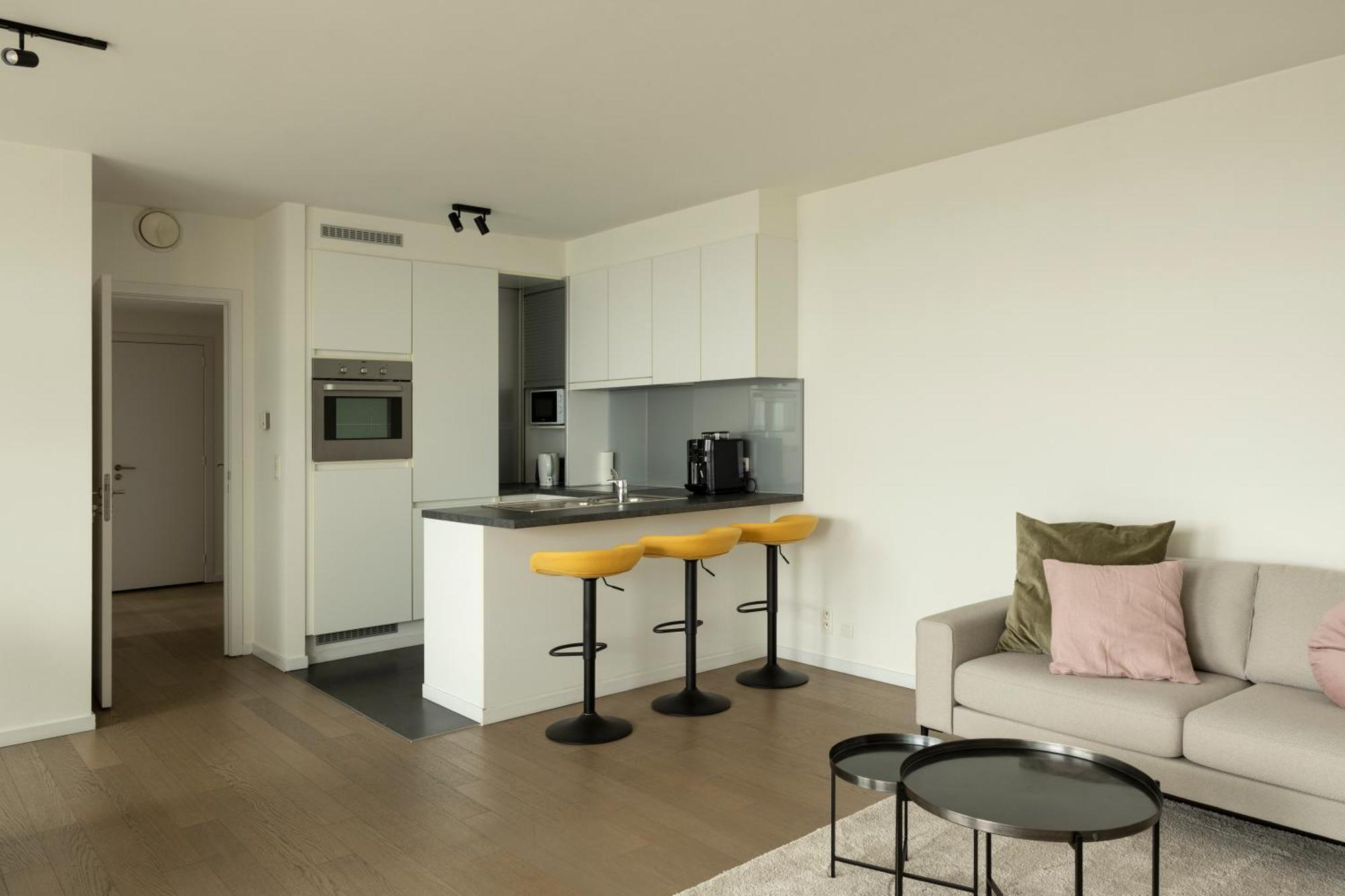 Uniek Appartement - Mooiste En Hoogste Uitzicht Op Antwerpen! - Incl Gratis Parking 外观 照片