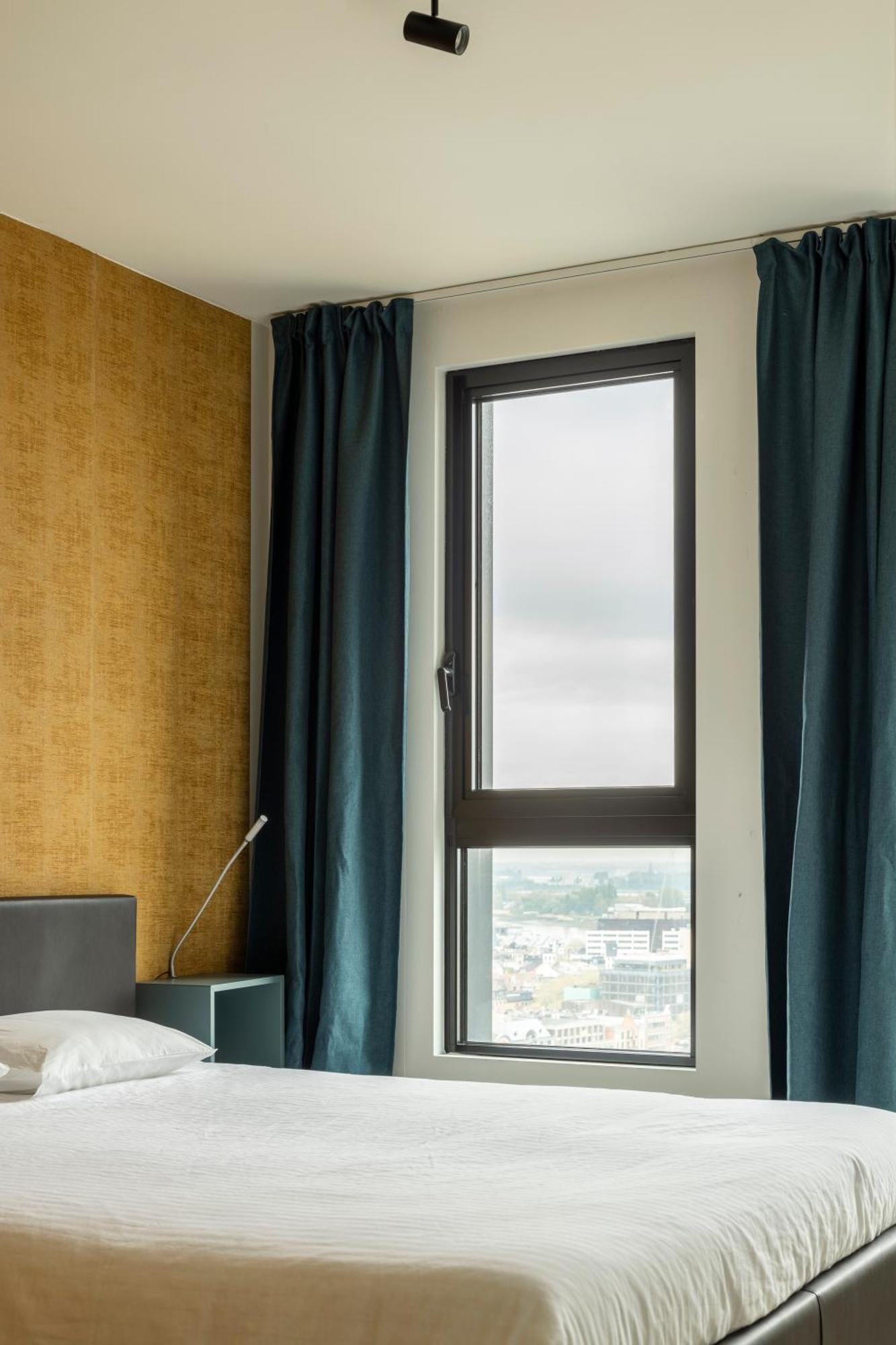 Uniek Appartement - Mooiste En Hoogste Uitzicht Op Antwerpen! - Incl Gratis Parking 外观 照片